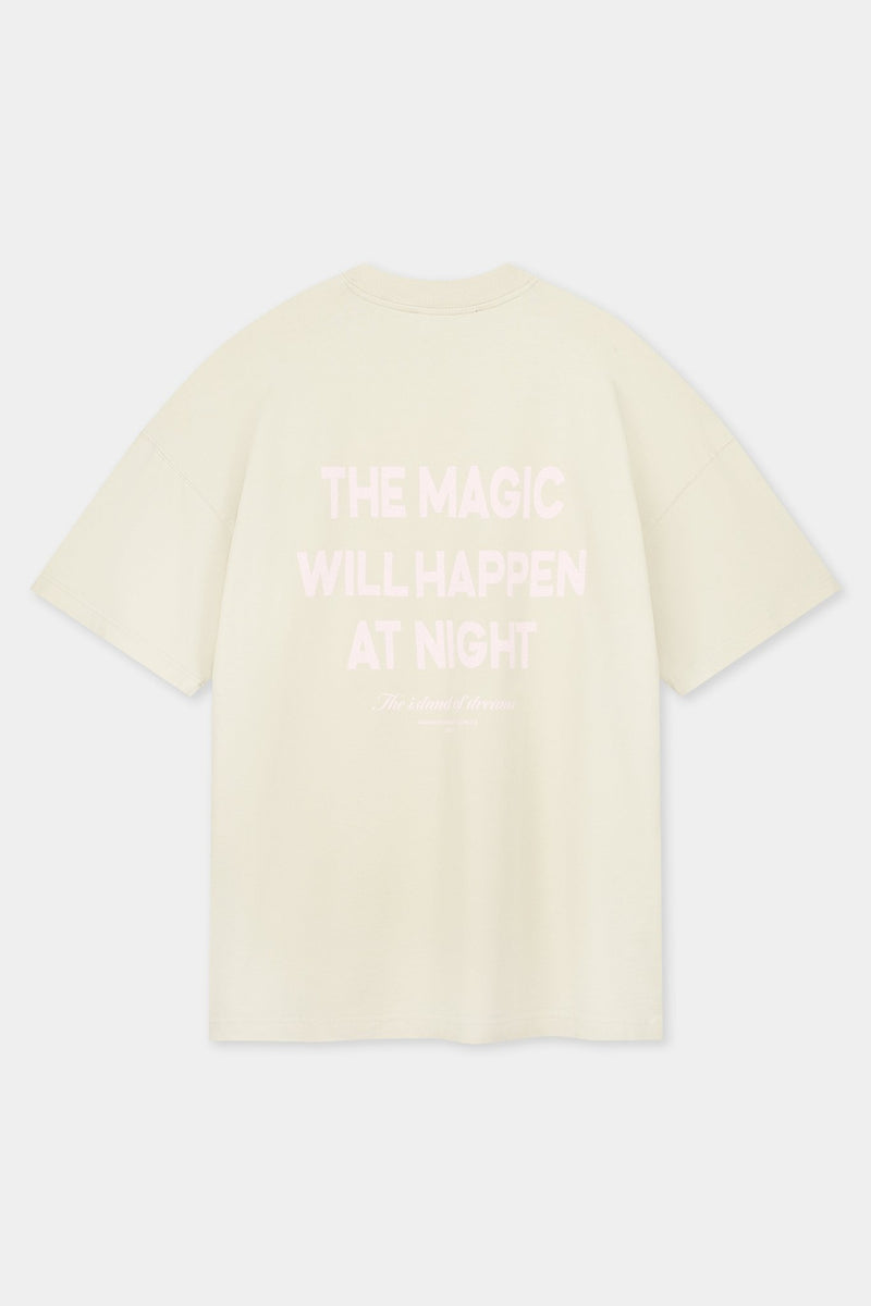 MAGIC NIGHTS T-SHIRT - OATMEAL - LA SCÈNE DE RUET-ShirtLA SCÈNE DE RUELA SCÈNE DE RUE